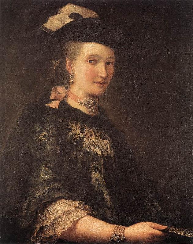 LONGHI, Alessandro Portrait of a Lady d china oil painting image